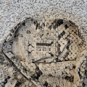 Varley snake print leggings